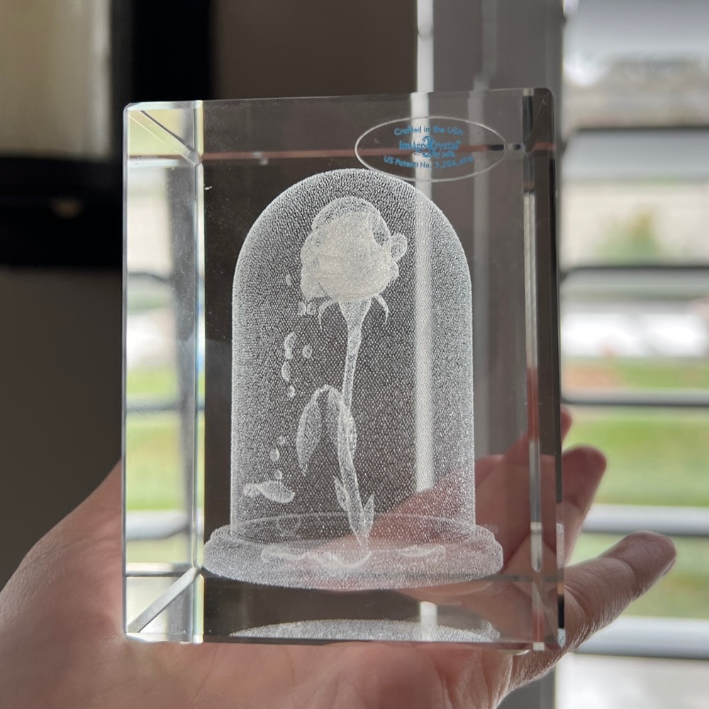 Crystal Rose in case Disney beauty and the beast image